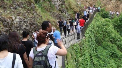 Bayram tatilinde Rize’ye turist akını