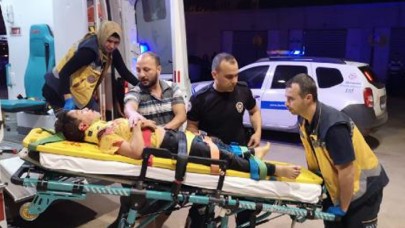 Beşinci kat penceresinden düşen Suriyeli çocuk ağır yaralandı