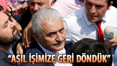 Binali Yıldırım,  'Hükümette görev alacak mısınız?' sorusuna yanıt verdi