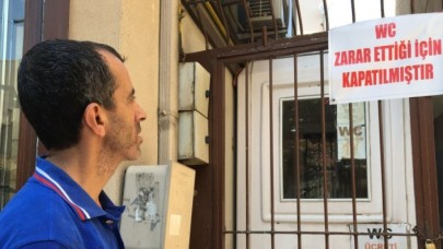 Bursa'da umumi tuvalet 'iflas etti'