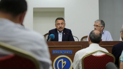 Cumhurbaşkanı Yardımcısı Oktay: Sürekli etrafı sarılmaya çalışılan bir bölge var