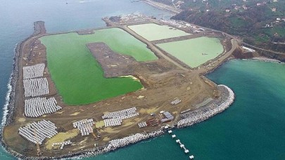 Denize ikinci havalimanında çalışmalar tam gaz sürüyor