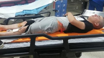 Koyunları otlatan çocuk uçuruma düştü