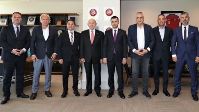 Kulüp başkanlarından Nihat Özdemir'e ziyaret