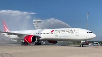 Odeon'un ilk dev uçağı Moskova'dan geldi