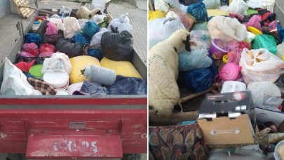 PKK'ya bir traktör dolusu yaşam malzemesi götürürken yakalandılar