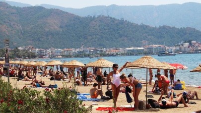 Plajlar doldu taştı