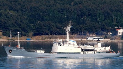 Rus istihbarat gemisi 'Kildin' Akdeniz'e iniyor