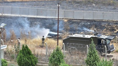 Suriye’de çıkan yangın Türkiye’ye sıçradı