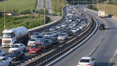 Tatilciler dönüş yolculuğuna başladı