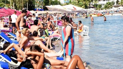 Turist sayısında büyük artış