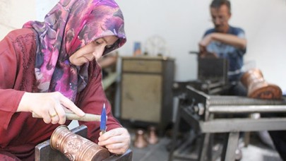 Yılda 500 ton işleniyor... El emeği,  göz nuru