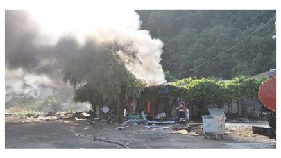Zonguldak'ta korkutan patlama