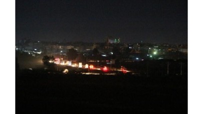 ABD konvoyunun Suriye'deki hareketliliği görüntülendi