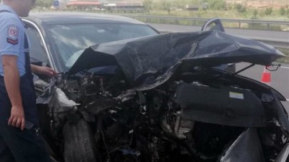 AK Parti Grup Başkan Vekili,  Eskişehir'de trafik kazası geçirdi