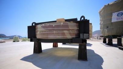 Akkuyu NGS'nin ilk büyük boyutlu ekipmanı sahaya ulaştı