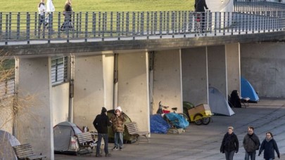 Almanya'da evsizlerin sayısı 650 bin oldu