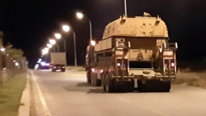 Askeri konvoy Ceylanpınar’a ulaştı