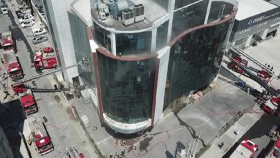 Başakşehir'de işyerinde yangın çıktı