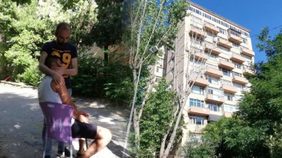 Kardeşini öyle görünce yıkıldı...