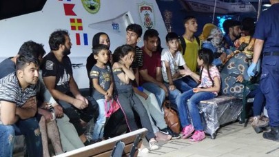 Çanakkale'de 48 kaçak göçmen yakalandı