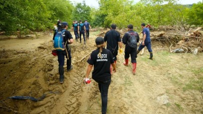 Düzce'de kaybolan 2 çocuğu arama çalışmaları tekrar başladı