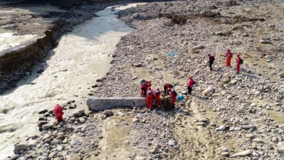 Düzce'deki aramalarda bir kişinin cesedi bulundu