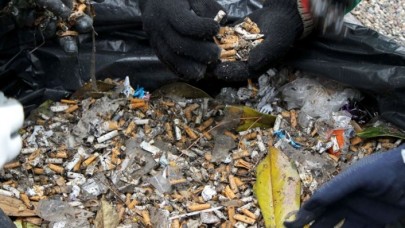 En yaygın zararlı atık: Sigara izmaritleri