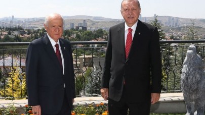Erdoğan ile Bahçeli bir araya geldi
