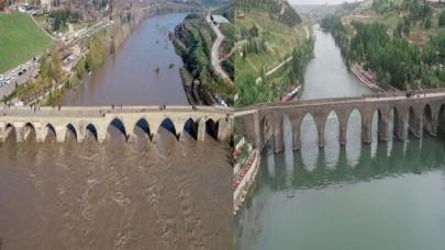 Güneydoğu'da nehir ve çaylar 'kahverengi' akıyor