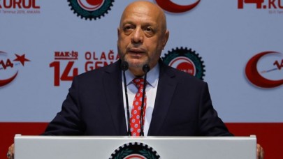 Hak-İş'te Mahmut Arslan yeniden genel başkanlığa seçildi