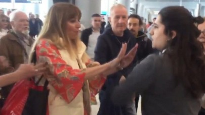 Havalimanı personeline 'Hop hop hop,  temas yok' diyen ve hakaret eden yolcu için istenen ceza belli oldu
