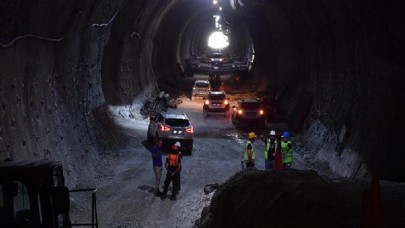Honaz Tüneli'nde sona doğru