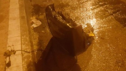 İzledikleri televizyon patladı