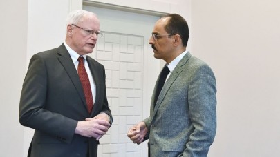 Kalın ile Jeffrey 'güvenli bölge'yi görüştü