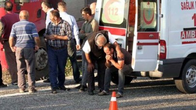 Kazaya yardım etmek isterken babasının cansız bedeniyle karşılaştı