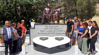 Mezarlığı görenler bir daha bakıyor