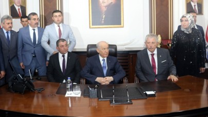 MHP Lideri Devlet Bahçeli Amasya'da