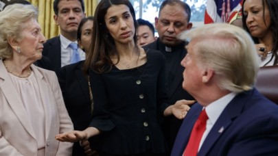 Nobel ödüllü aktivist ile bir araya gelen Trump 'bilgisizliğiyle' olay oldu: Sana neden ödül verdiler?
