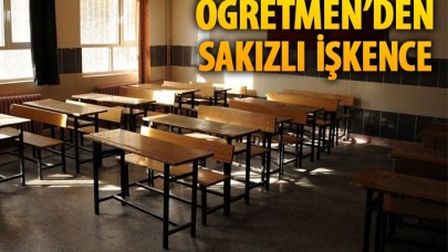 Öğretmen'den sakız çiğnemesine kızan öğrencisine işkence