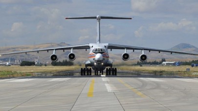 S-400 sevkiyatı kapsamında 7. uçak Mürted'e indi