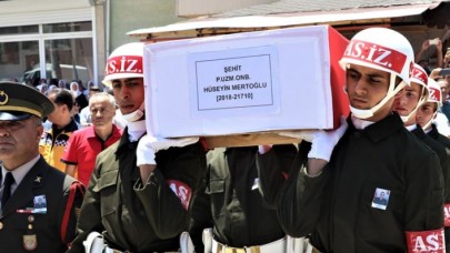 Şehit uzman onbaşı son yolculuğuna uğurlandı