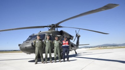 Skorsky ile trafik denetimi