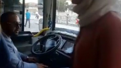 Şoför gecikince yolcu otobüsünü belediye başkanı kullandı