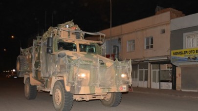 Suriye sınırına askeri sevkiyat