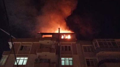 Tekirdağ'da korkutan yangın