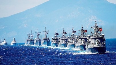 Türk Donanması Doğu Akdeniz'de