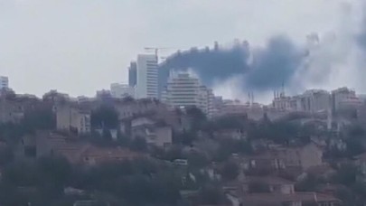 Ümraniye'de 29 katlı binada yangın