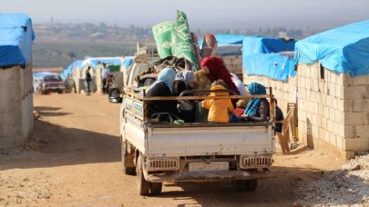 124 bin sivil Suriye-Türkiye sınırındaki kamplara göç etti