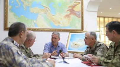 Akar ve TSK'nın komuta kademesinden KKTC'de 'kararlılık' mesajı